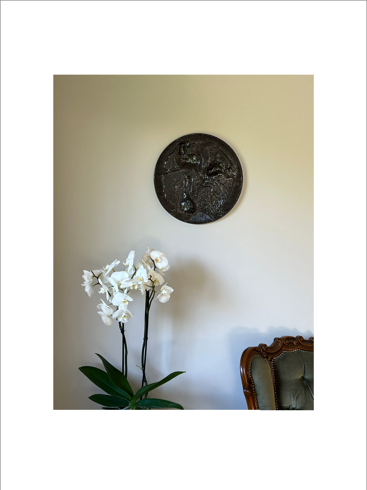Atlas serving platter
